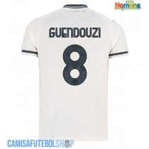 Camisa de time de futebol Lazio Matteo Guendouzi #8 Replicas 2º Equipamento 2025-26 Manga Curta